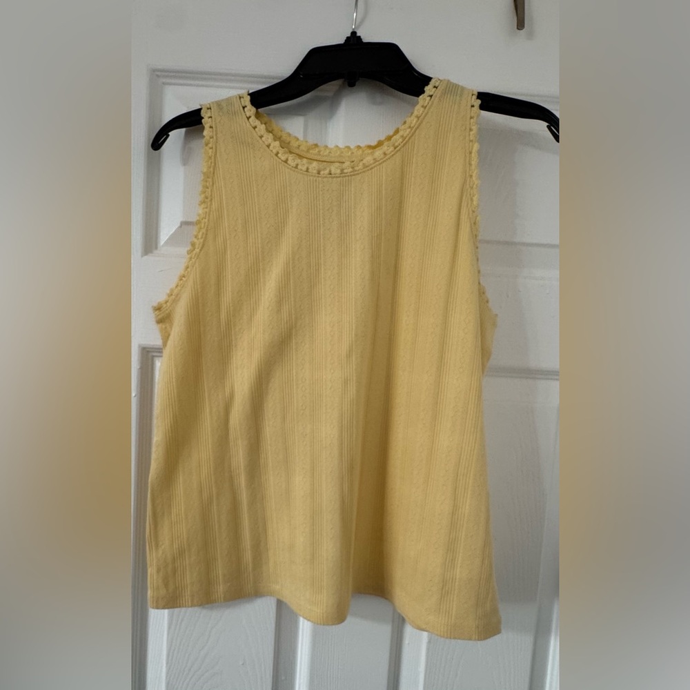 Sunny Yellow Kids Tank Top